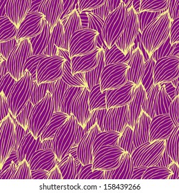 Vector Seamless floral background Illustration