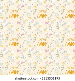 Image vectorielle motif harmonieux floral coloré .Motif botanique dans un style moderne et tendance. 