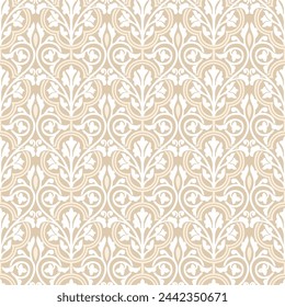 Vektor nahtlose florale Damast Muster Design