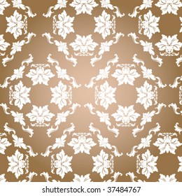 Vector. Seamless floral design