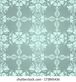 vector seamless floral ornament