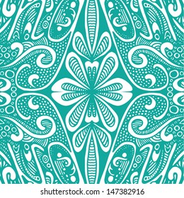 vector seamless  floral pattern