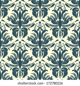 vector seamless floral pattern