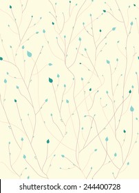 Vector seamless floral pattern.