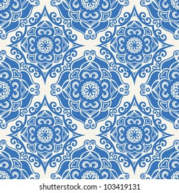 vector seamless floral pattern background