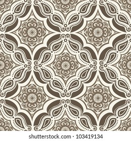 vector seamless floral pattern background