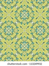 vector seamless floral pattern background