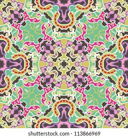 vector seamless floral pattern background