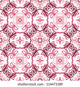 vector seamless floral pattern background