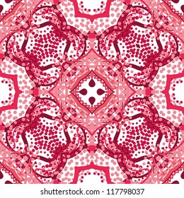 vector seamless floral pattern background