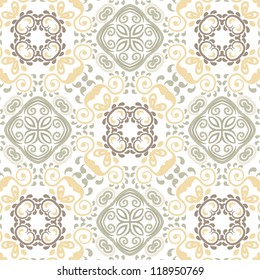 vector seamless floral pattern background