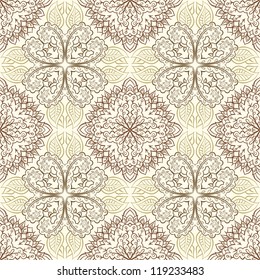 vector seamless floral pattern background