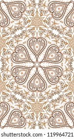 vector seamless floral pattern background