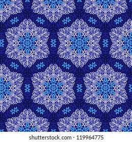 vector seamless floral pattern background