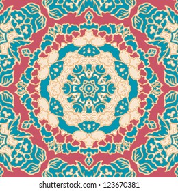 vector seamless floral pattern background