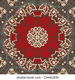 vector seamless floral pattern background