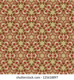 vector seamless floral pattern background