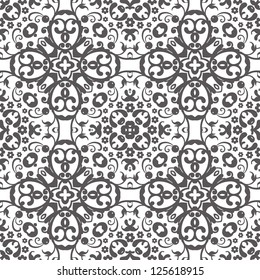 vector seamless floral pattern background