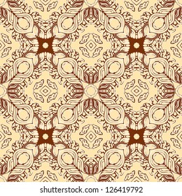 vector seamless floral pattern background