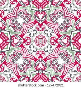 vector seamless floral pattern background