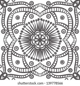 vector seamless floral pattern background