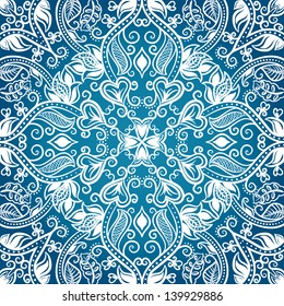 vector seamless floral pattern background