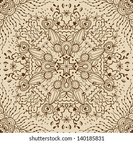vector seamless floral pattern background