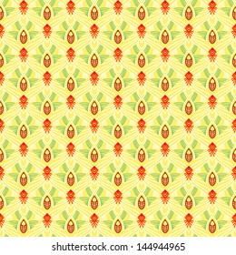 vector seamless floral pattern background