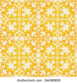 vector seamless floral pattern background