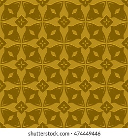 Vector Seamless Floral Pattern Background