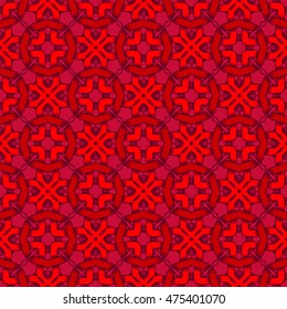 Vector Seamless Floral Pattern Background