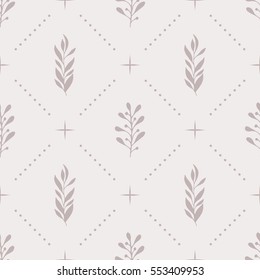 Vector seamless floral pattern. Seamless pattern can be used for wallpaper, pattern fills, web page background,surface textures.