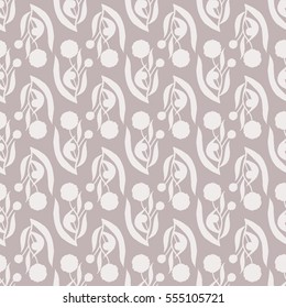 Vector seamless floral pattern. Seamless pattern can be used for wallpaper, pattern fills, web page background,surface textures.
