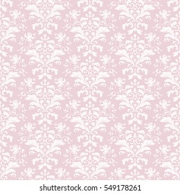 Vector seamless floral pattern. Paper wallpaper pattern.