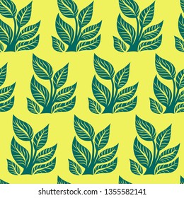 Vector seamless floral pattern from roses. Natural summer background.