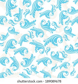 vector seamless floral wallpaper