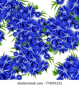 vector seamless flower pattern for cards, textiles, backgrounds