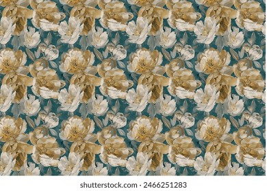 vector seamless flower pattern ,high quality design for all print