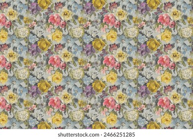 vector seamless flower pattern ,high quality design for all print