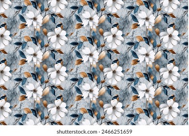 vector seamless flower pattern ,high quality design for all print