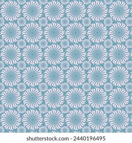 Vector seamless geomatrical floral pattern for background, textures, fabric, print, textiles, wrapping... Elegant seamless decorative pattern.