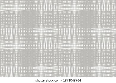 Vector seamless geometric abstract pattern on a white background patterns for design of scarf, hijab, textile, fabric, wallpaper. Surface texture for background decoration.