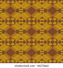 Vector seamless geometric background