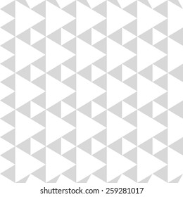 Vector seamless geometric background. Black and White 