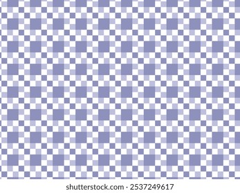 Vector seamless geometric check pattern. Traditional pattern background.