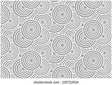 Vector seamless  geometric hipster line pattern