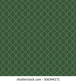 Vector seamless geometric line pattern. Abstract background