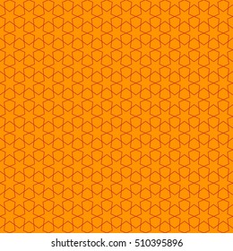 Vector seamless geometric line pattern. Abstract background