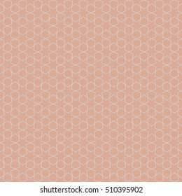 Vector seamless geometric line pattern. Abstract background