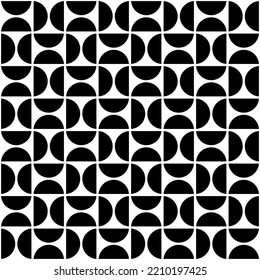 Vector seamless with geometric modern pattern 